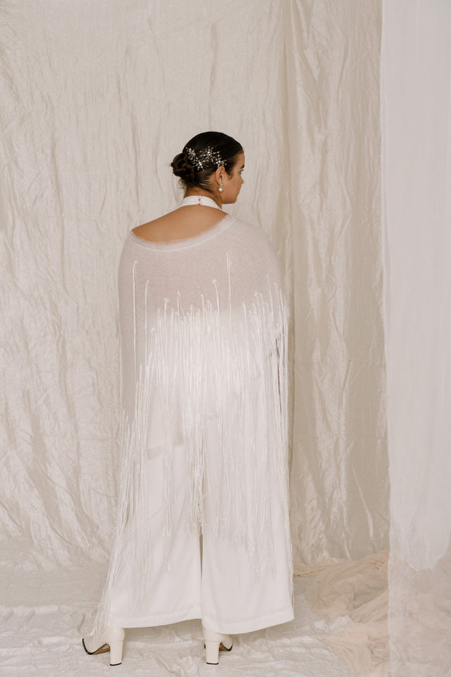 Shooting Star Fringe Cape