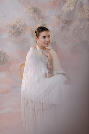 Shooting Star Fringe Cape