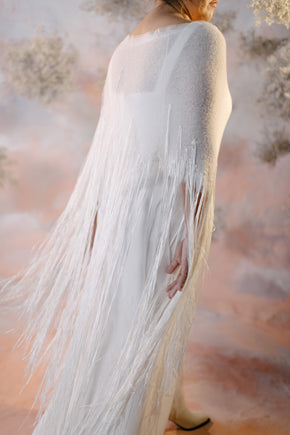 Shooting Star Fringe Cape