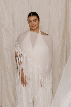 Shooting Star Fringe Cape
