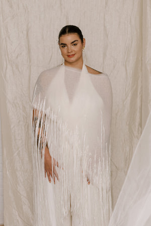 Shooting Star Fringe Cape