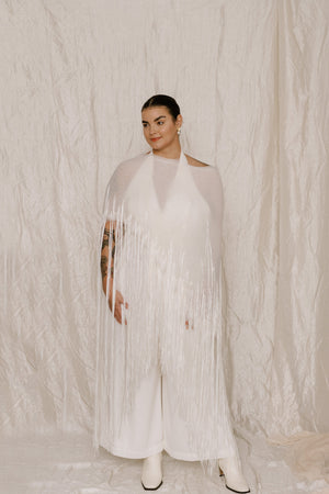 Shooting Star Fringe Cape