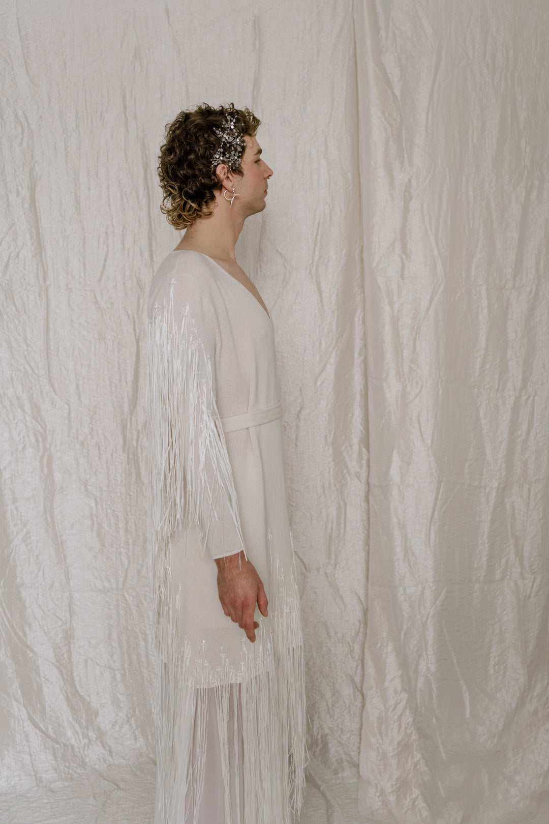 Shooting Star Fringe Wrap Dress Esther Andrews